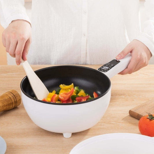 Tigaie Electrică Inteligentă Multifuncțională 3L/4L, 26/30 cm – Plită Digitală Antiaderentă, pentru Gătit Rapid și Sănătos fără Aragaz