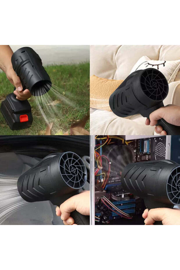 Suflanta Portabila TurboDRY| 48V, Putere Mare, 2 Acumulatori + Incarcator, Debit Aer 555 m³/Min