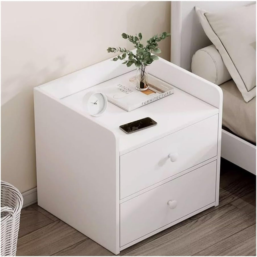 Noptiera Minimalista din PAL cu 2 Sertare | Design Compact | 40x32x42 cm
