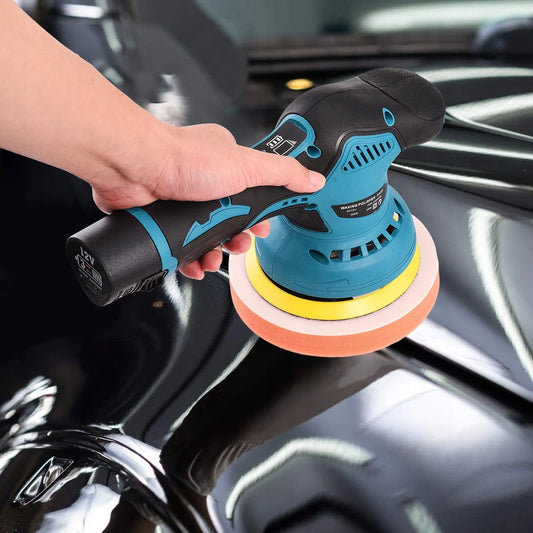 Mini Polizor Unghiular Portabil | 48V, 2 Acumulatori, 2 Discuri Incluse