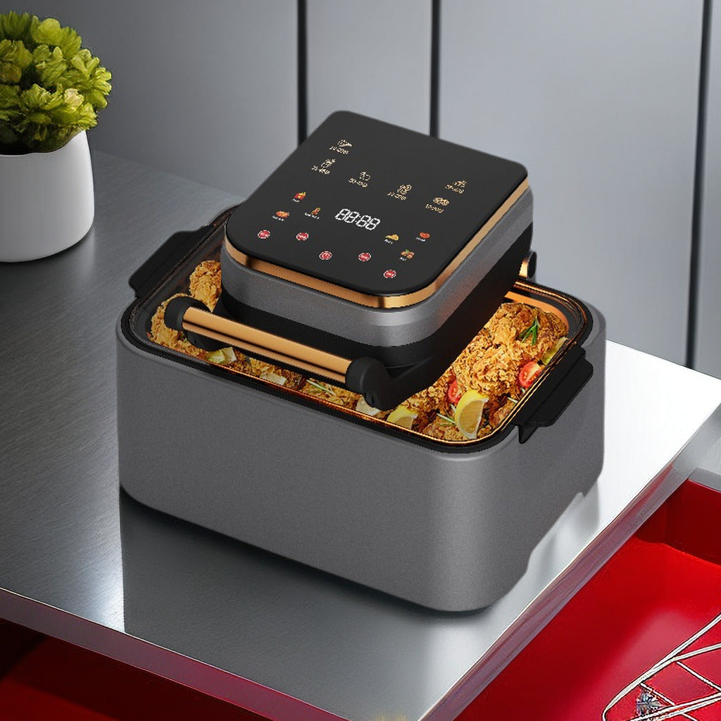 Friteuza Airfryer 3in1 | 12L, 1700W, Digital LED, Touch Control, 11 Programe, Fara Ulei, Rotisor