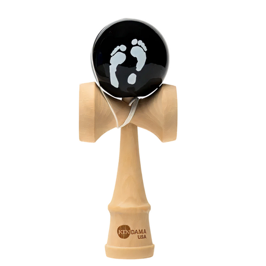 Promotie 1+1 | Kendama Din Lemn 18.5cm Cu Minge Lucioasa | Modele Premium , Lemn Rezistent