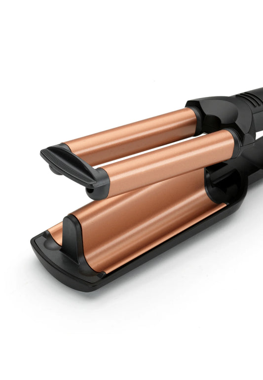 Ondulator Par 55W cu Placi Ceramice – Aranjare Par Acasa - Bucle Definite, Stralucire si Protectie Termica 200°C