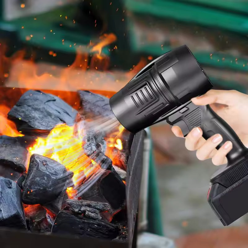 Suflanta Portabila TurboDRY| 48V, Putere Mare, 2 Acumulatori + Incarcator, Debit Aer 555 m³/Min