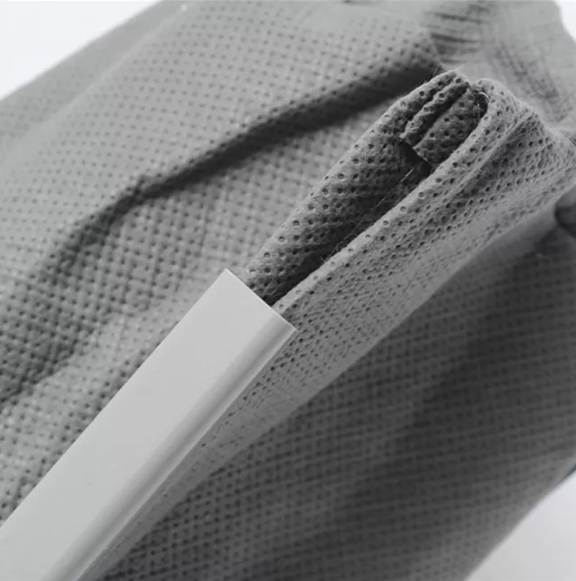 Set 5 Saci Universali Textili pentru Aspirator – Refolosibili, Lavabili, cu Clema și Membrană Etanșă