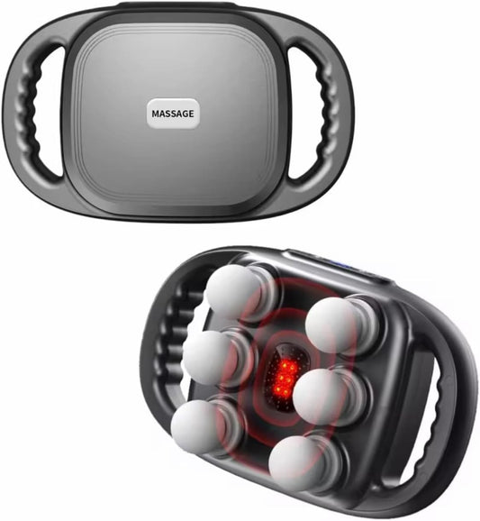 Aparat De Masaj Muscular Profesional | 6 Capete | Afisaj LED | 9 Trepte Viteza | Recuperare Rapida Si Relaxare Profunda