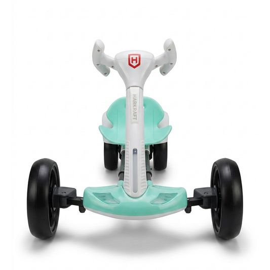 Kart Electric Copii 3-8 Ani | Motor 24V 8km/h | Roti EVA | Audio MP3 Claxon | Marsarier | 90 Min Autonomie | Albastru + Cadou surpriza