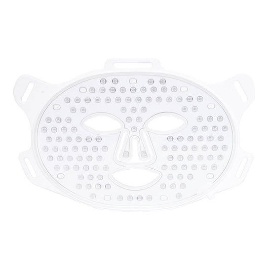 Masca Faciala Fototerapie LED | 7 Culori | 80 LED 240 Fascicule | Anti-Acnee, Anti-Imbatranire, Stralucire | USB Reincarcabila | Silicon