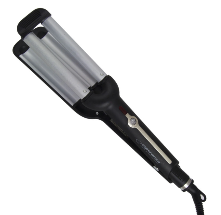 Ondulator Par 55W cu Placi Ceramice – Aranjare Par Acasa - Bucle Definite, Stralucire si Protectie Termica 200°C