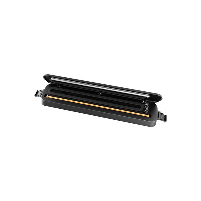 Aparat de Vidat Alimente, Automat, Negru, 90W + 30 Pungi Pentru Vidat