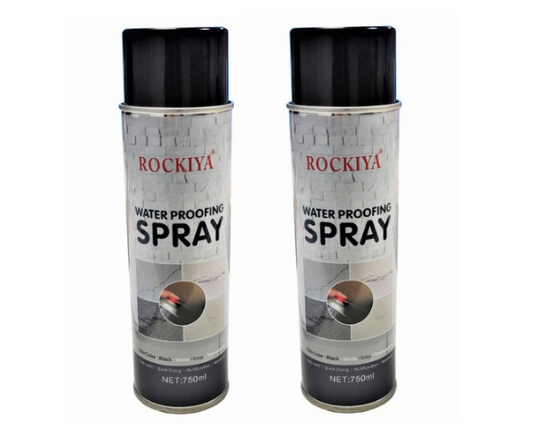 Set 2x Spray de etanșare pentru toate suprafețele WERSTIL, impermeabil, 750 ml NEGRU