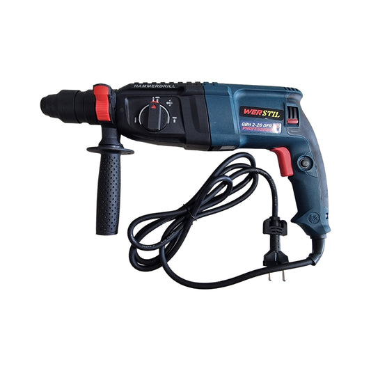 Werstill rotopercutor SDS Plus, 1100 rpm, 230V, mandrina 13 mm, control turatie