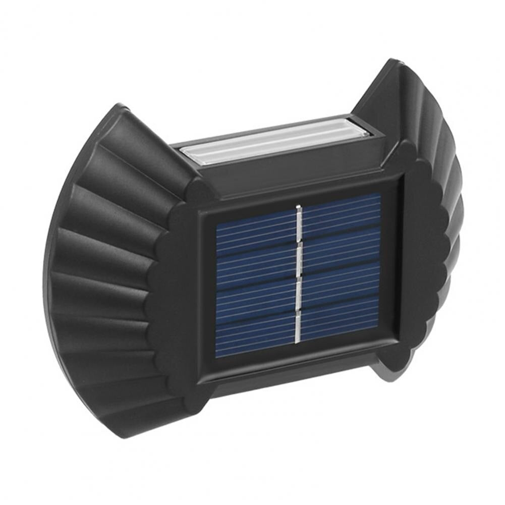 Set 4 Lampi Solare De Perete | Iluminare Sus-Jos | IP65, Lumina Caldă