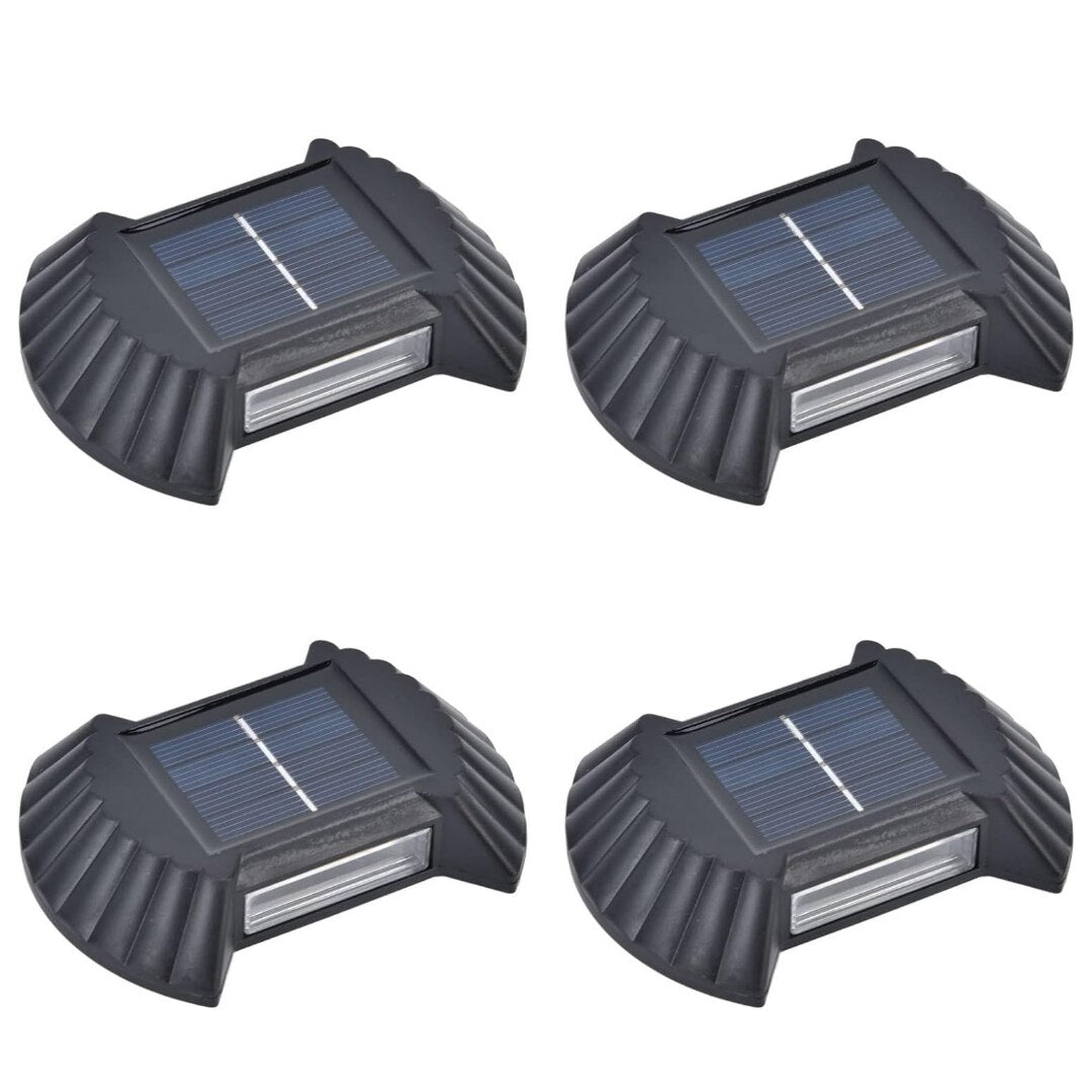 Set 4 Lampi Solare De Perete | Iluminare Sus-Jos | IP65, Lumina Caldă