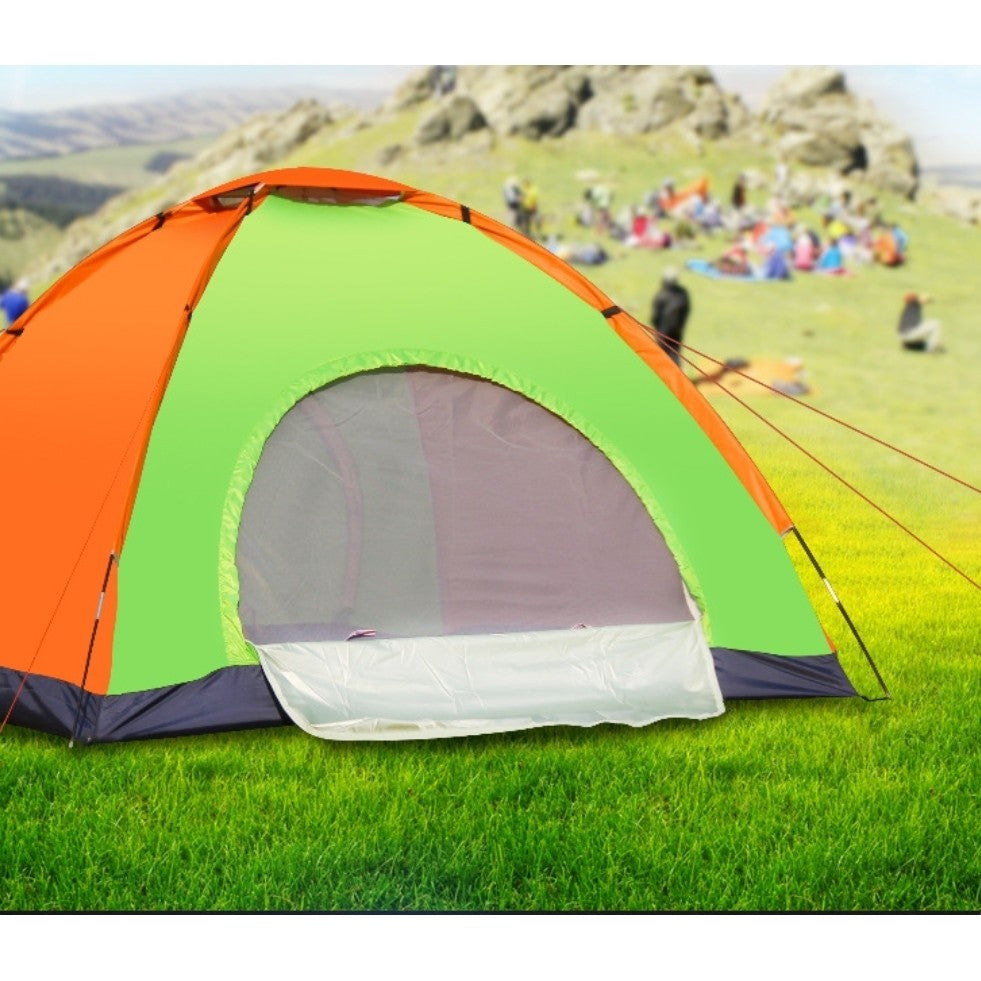 Cort Camping 3-4 Persoane, Rezistent la Apă și UV, Instalare Rapidă – Ideal pentru Munte, Mare și Drumeții