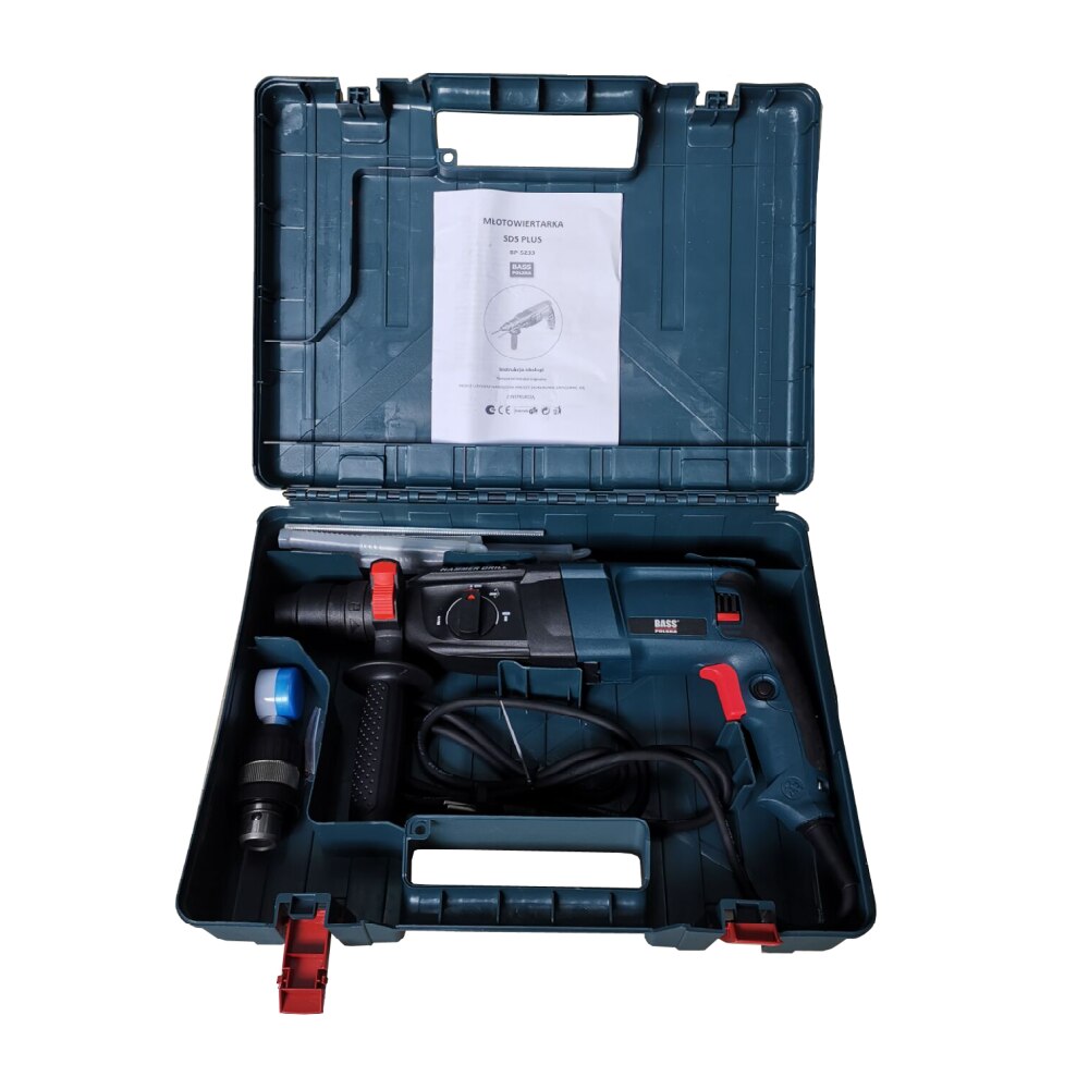 Werstill rotopercutor SDS Plus, 1100 rpm, 230V, mandrina 13 mm, control turatie