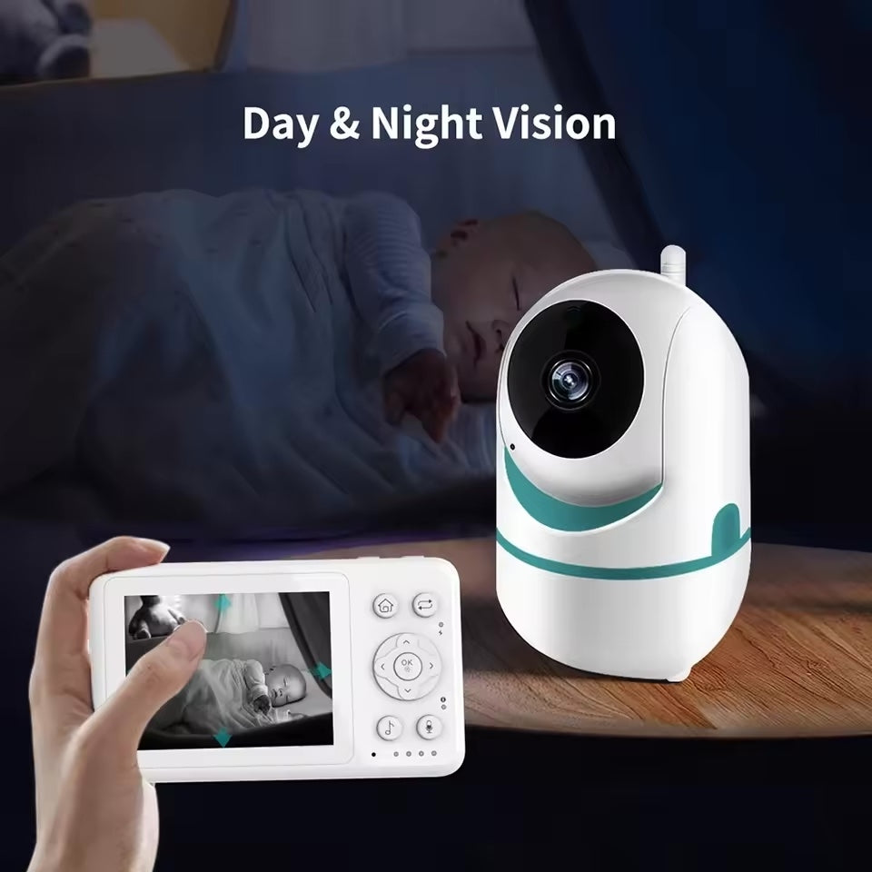 Monitor Bebe 3.2 inch – Supraveghere Video și Audio Wireless