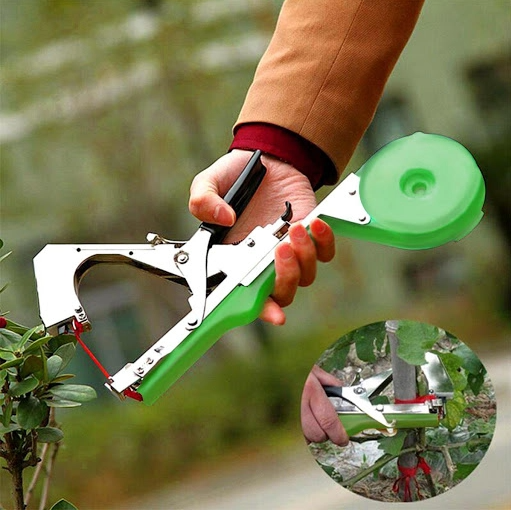 Aparat profesional pentru legat vita de vie Werstil, pomi fructiferi si legume + 20 role si 10.000 de capse