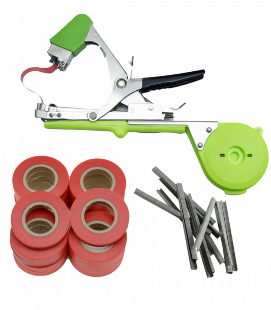 Aparat profesional pentru legat vita de vie Werstil, pomi fructiferi si legume + 20 role si 10.000 de capse