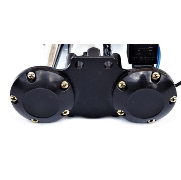 Claxon Auto Flexzon, cu 2 pipe Cromate si Compresor Integrat, Universal, Camion, TIR ,12V