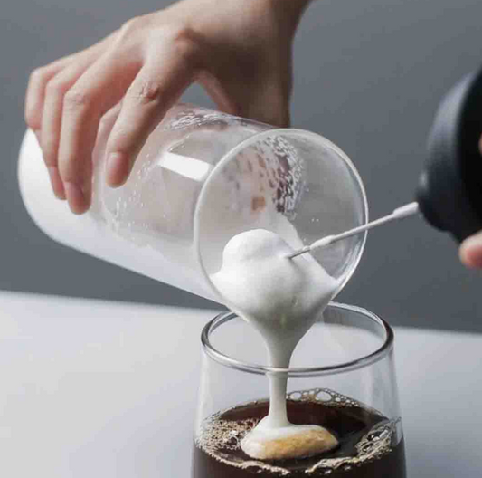 Mixer Spumant Lapte, Cappuccino Recipient Sticla, 450 mL