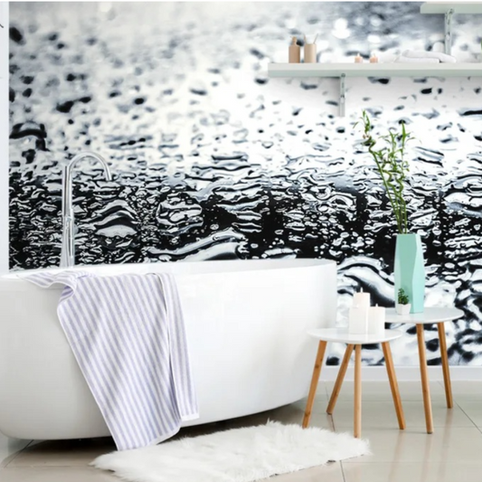 Folie Autoadezivă Tip Tapet, 60x300 cm, Culoare Argintiu Texturat – Rezistentă și Impermeabilă, Ideală pentru Pereți și Mobilier