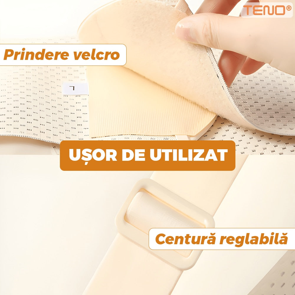1+1 Centură Abdominală pentru Gravide Aden, Suport Lombar Elastic