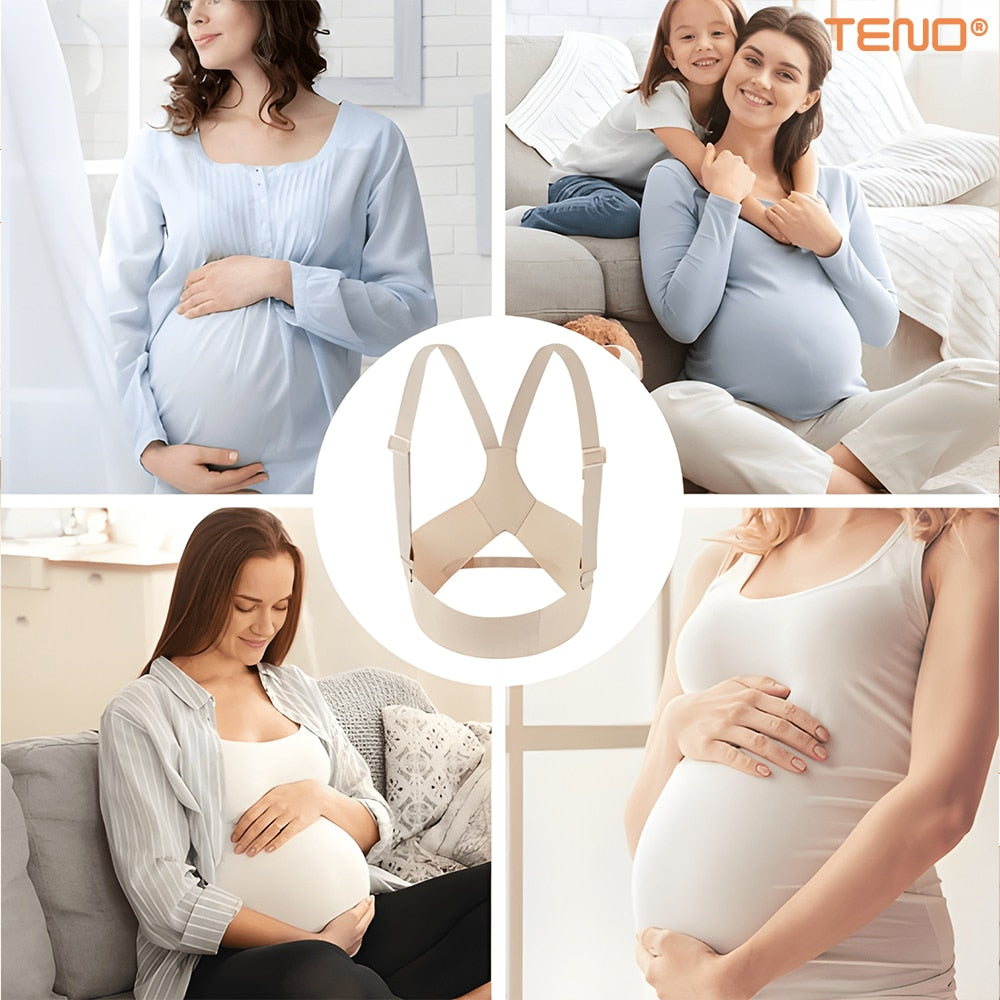1+1 Centură Abdominală pentru Gravide Aden, Suport Lombar Elastic