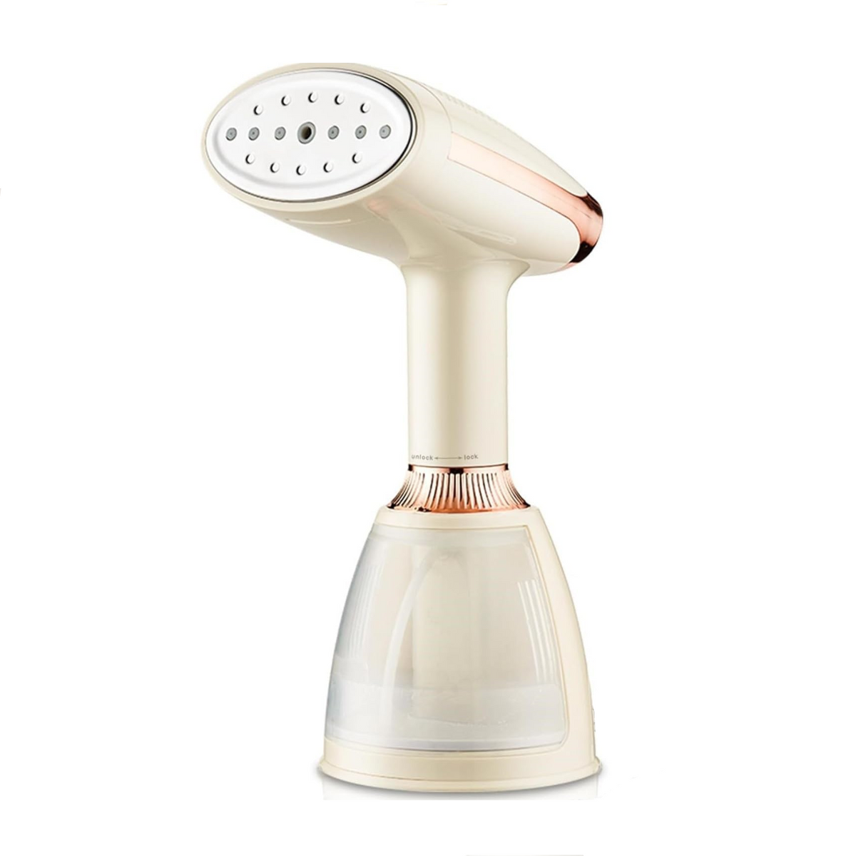 Aparat de Călcat cu Aburi de Mână 1500W, Rezervor 280 ml, Afișaj LED și 3 Trepte