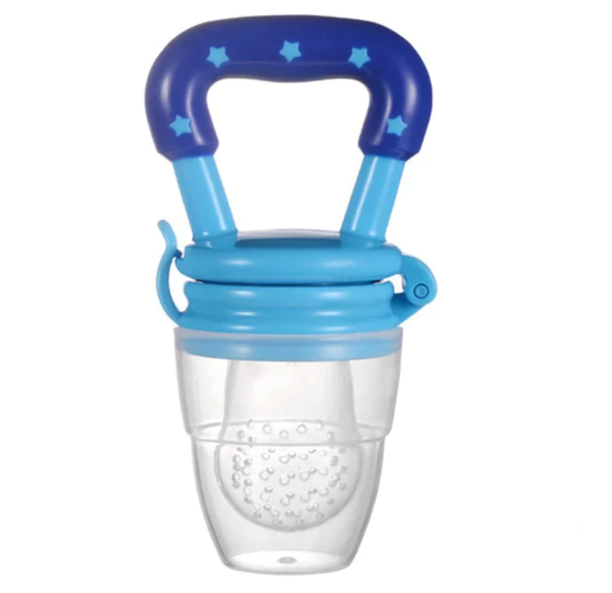 PROMO Set Complet Piese Hranire Bebe + Suzeta Pentru Fructe | Silicon Fara Alergeni | Diversificare: Baveta, Farfurie, Bol, Cana, Lingurita Si Furculita