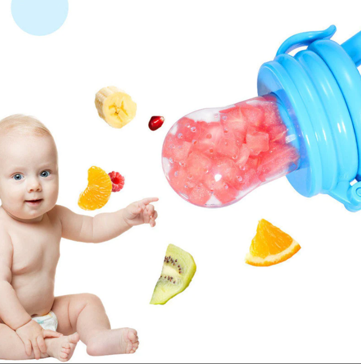 PROMO Set Complet Piese Hranire Bebe + Suzeta Pentru Fructe | Silicon Fara Alergeni | Diversificare: Baveta, Farfurie, Bol, Cana, Lingurita Si Furculita