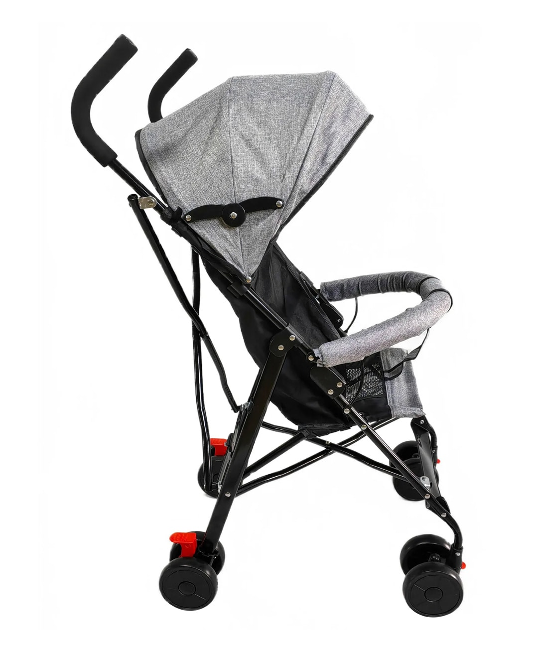 Carucior Bebe Pliabil Ultra Usor 4.2kg | Spatar Reglabil 95-175° | Centura 5 Puncte | Copertina Extensibila | Roti 360°