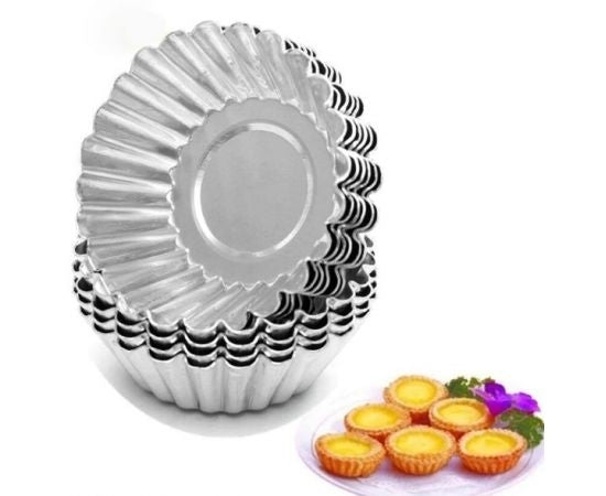 Set 10 forme cosulet pentru briose si mini tarte