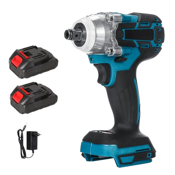 Masina de Insurubat WERSTIL cu 2 Acumulatori, Impact 18V (1/2inch, 330Nm),  Incarcator și Cutie de Transport