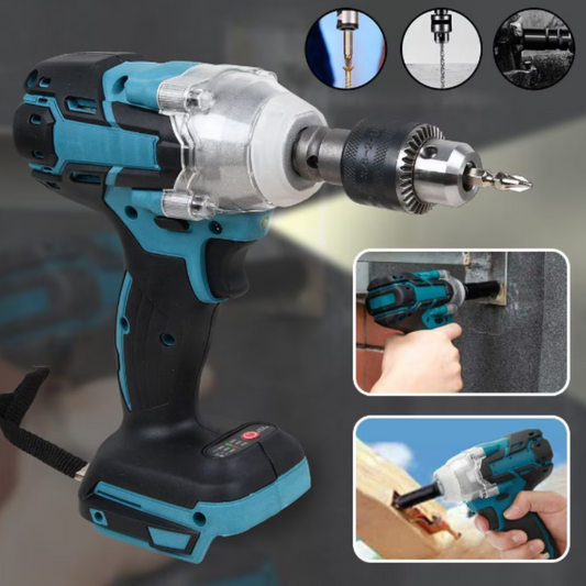 Masina de Insurubat WERSTIL cu 2 Acumulatori, Impact 18V (1/2inch, 330Nm),  Incarcator și Cutie de Transport