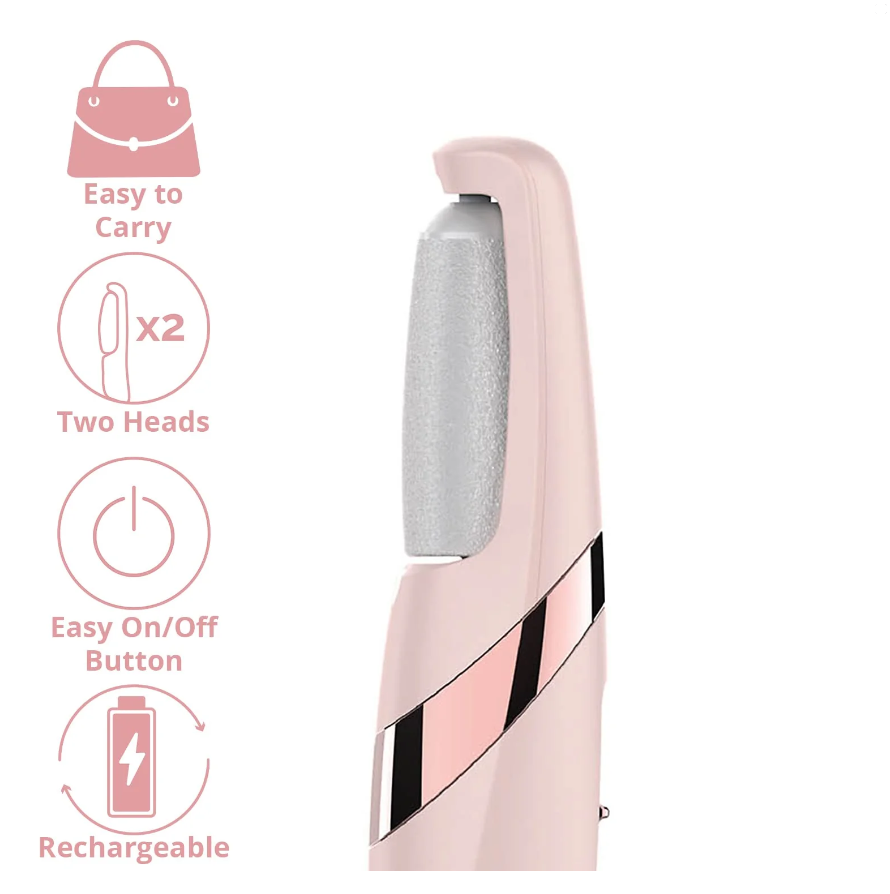 1 + 1 PROMO - Aparat pentru ingrijire si curatare calcaie BeautyFeet