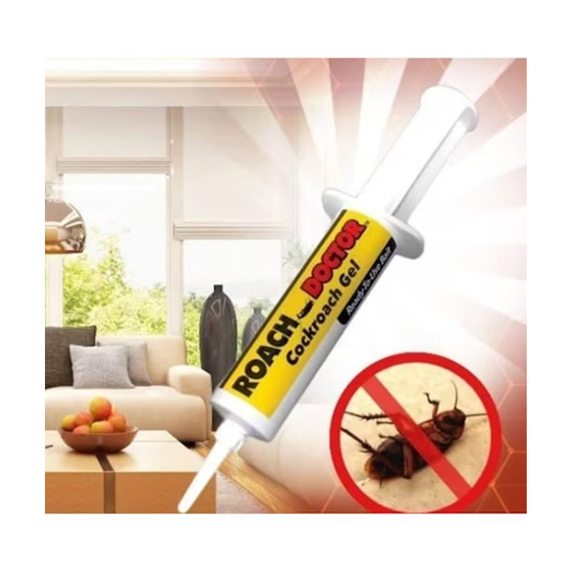 Set 3x Insecticid Impotriva Gândacilor de Bucătărie, Foarte Puternic si Eficient cu Seringa Dozatoare