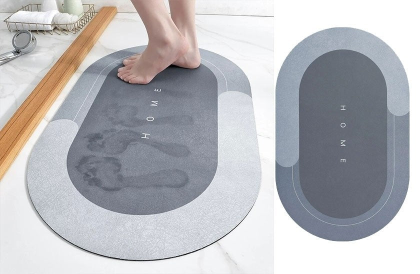 1 + 1 Promo – Covoras De Baie Super Absorbant | Anti-Alunecare | Uscare Rapida | Material Moale