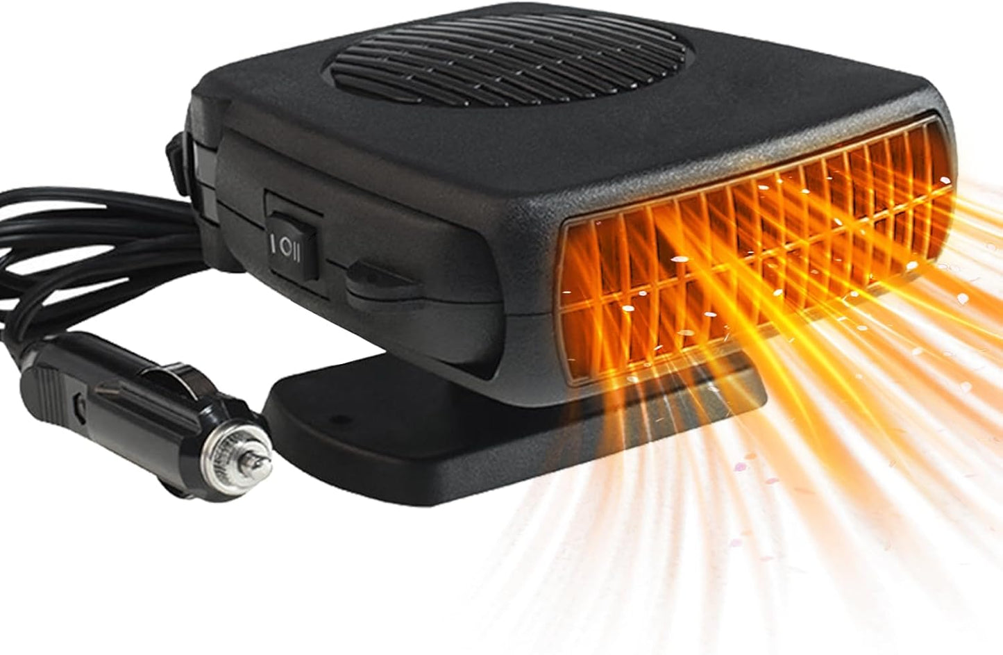 Aeroterma Auto 200 W| Incalzitor Si Ventilator Auto 2 In 1 | Dezaburire Rapida + Racire + Priza Auto