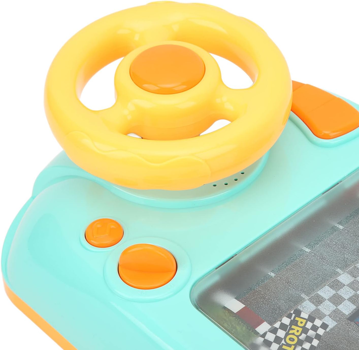 Volan + Cadou Surpriza | Volan Interactiv Cu Circuit Curse, Sunete Si Functii | USB | Pentru Copii 3-6 Ani