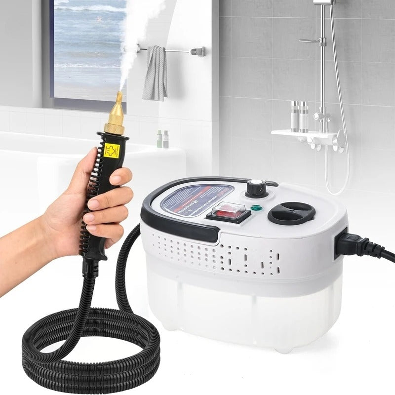 Aparat de Curățat cu Abur 2500W, Rezervor 1200 ml, 3 Bar, Furtun 2,2 m și Accesorii