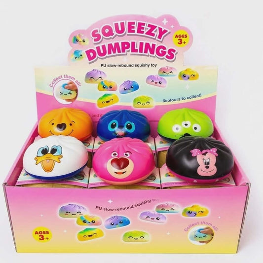 Jucarie squishy Anti-Stres | 6 Personaje Disney | Copii 3+