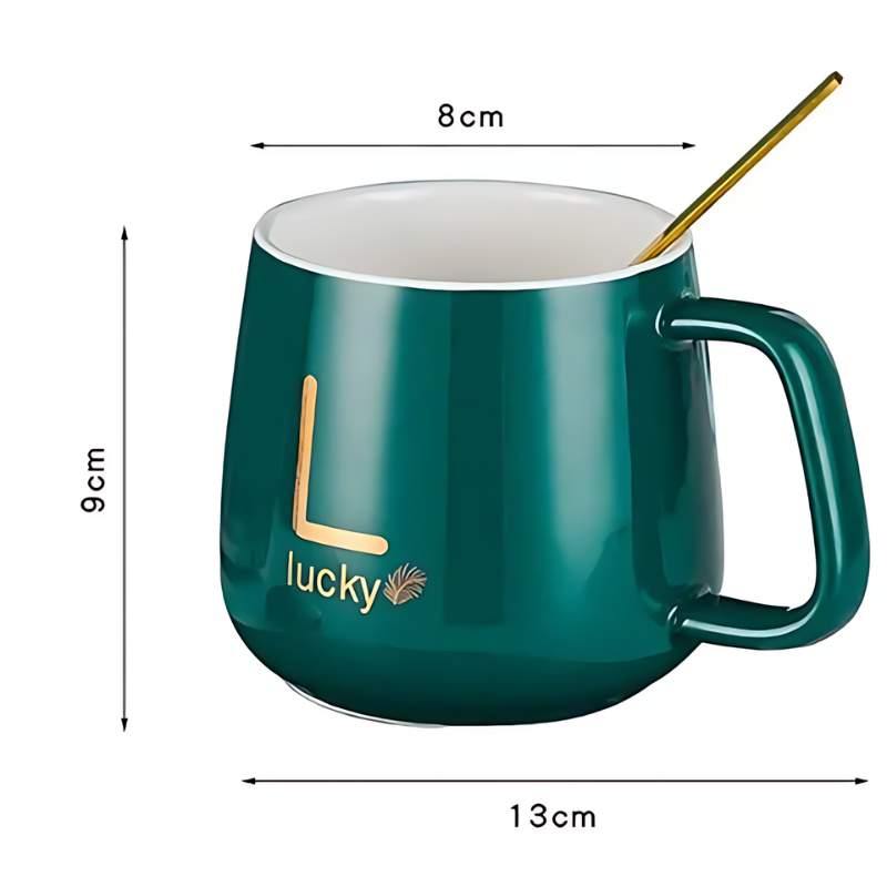 Cana Ceramica Cu Incalzitor Electric  | 400 ml | Cu Capac Si Plita De Incalzire | Functie Auto-Off |