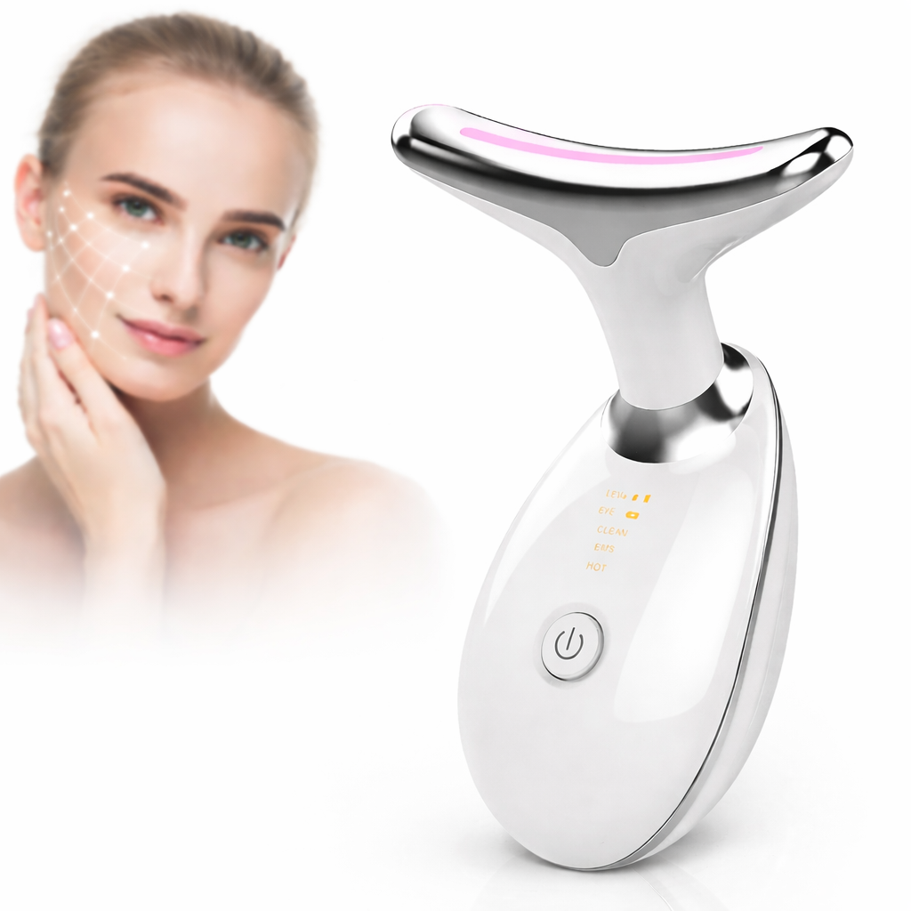 Dispozitiv Profesional de Lifting Facial si Gat – Masaj Reducere Riduri & Barbie Dubla, Remodelare Faciala