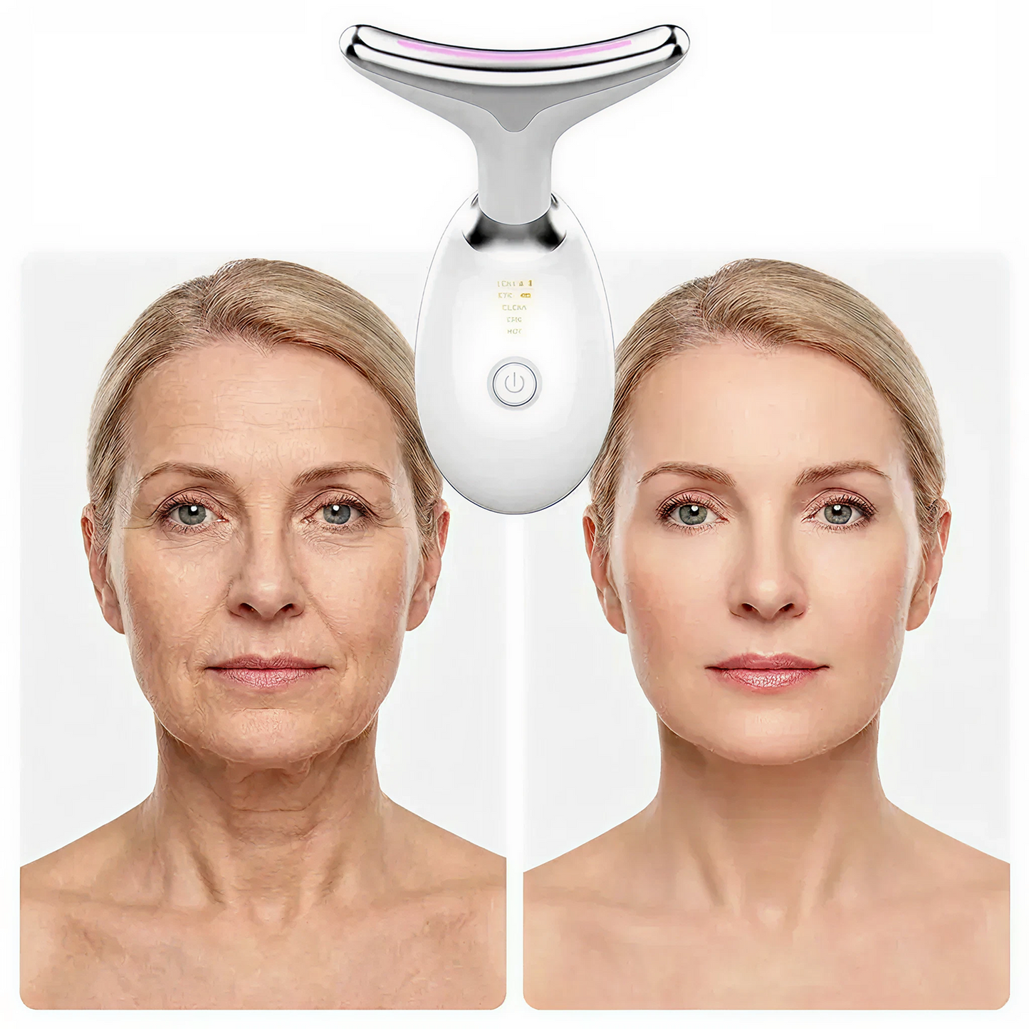 Dispozitiv Profesional de Lifting Facial si Gat – Masaj Reducere Riduri & Barbie Dubla, Remodelare Faciala