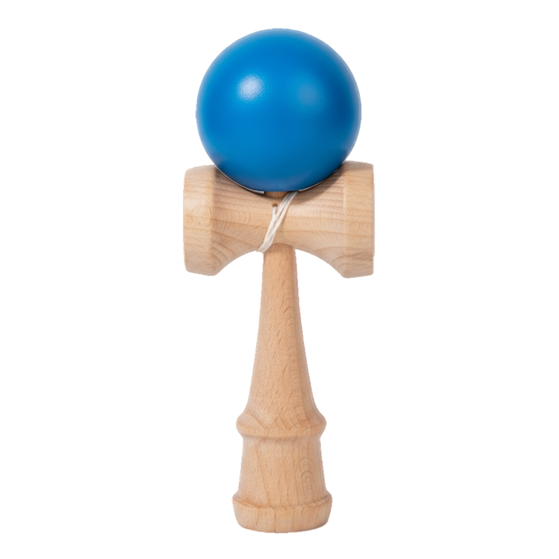 Promotie 1+1 | Kendama Din Lemn 18cm Cu Bila Lucioasa Colorata | Culori Aleatorii | Distractie si coordonare