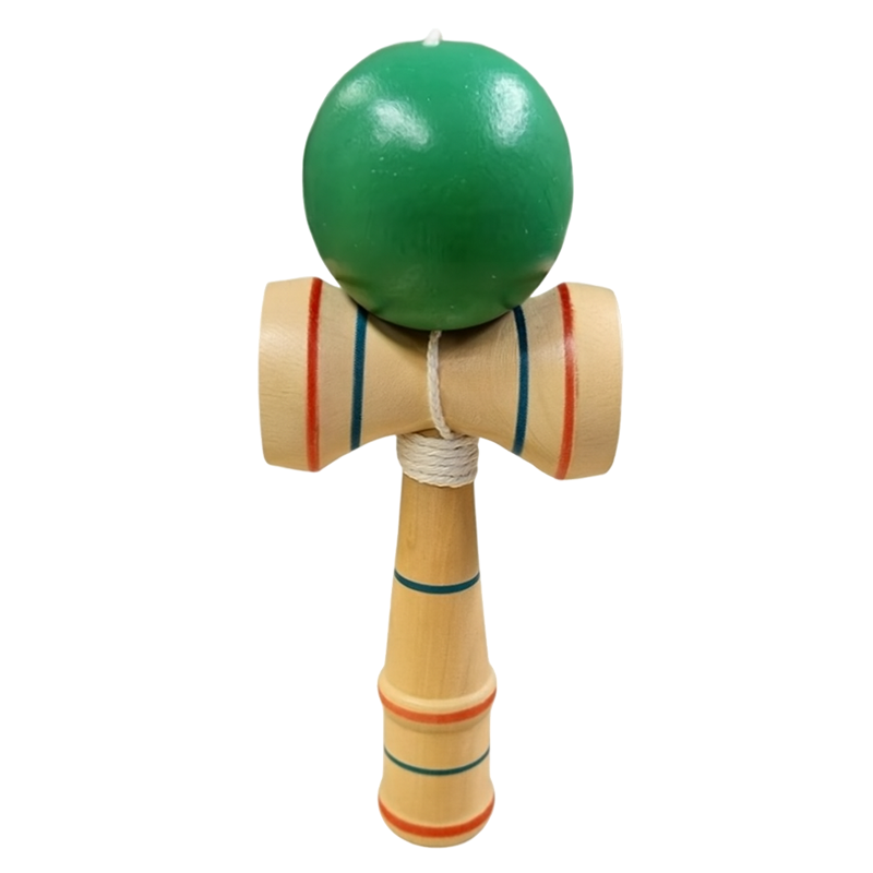 1+1 Promotie | Kendama Lemn 17 cm | Culori Diverse | Jucarie Clasica Copii si Adulti