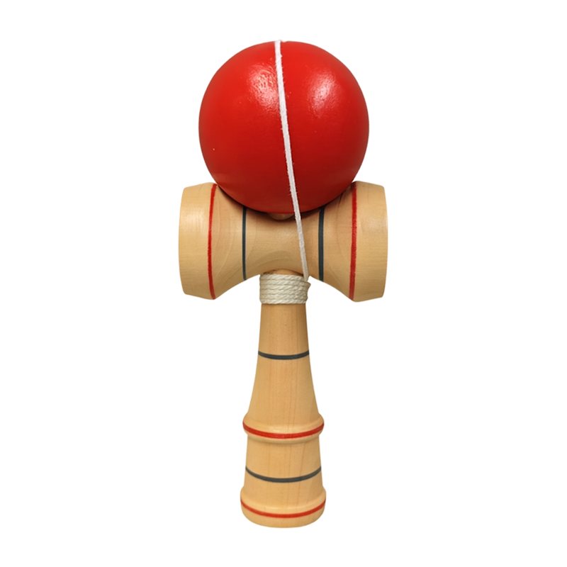 1+1 Promotie | Kendama Lemn 17 cm | Culori Diverse | Jucarie Clasica Copii si Adulti