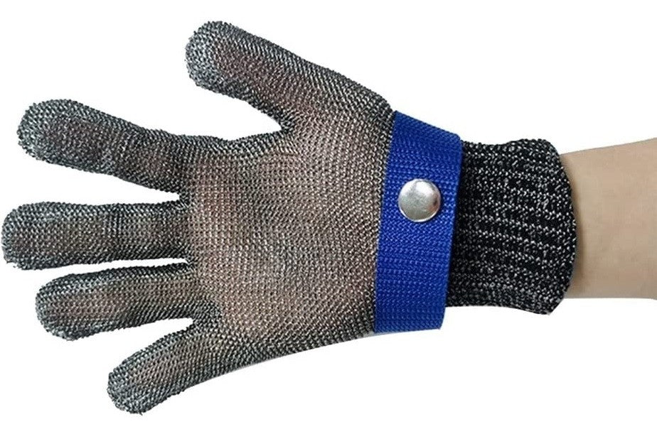 Manusa Protectie Anti Taiere Din Plasa Otel Inoxidabil | Profesionala Pentru Bucatarie Si Macelarie