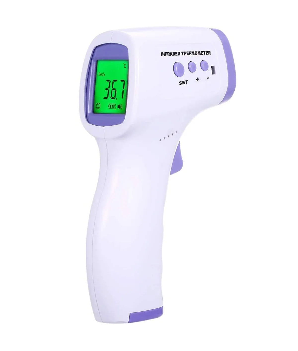 Pachet De Monitorizare A Sănătății | Termometru Infraroșu Fără Contact + Pulsoximetru JZK-302 | Măsurători Precise, Rapid și Igienic